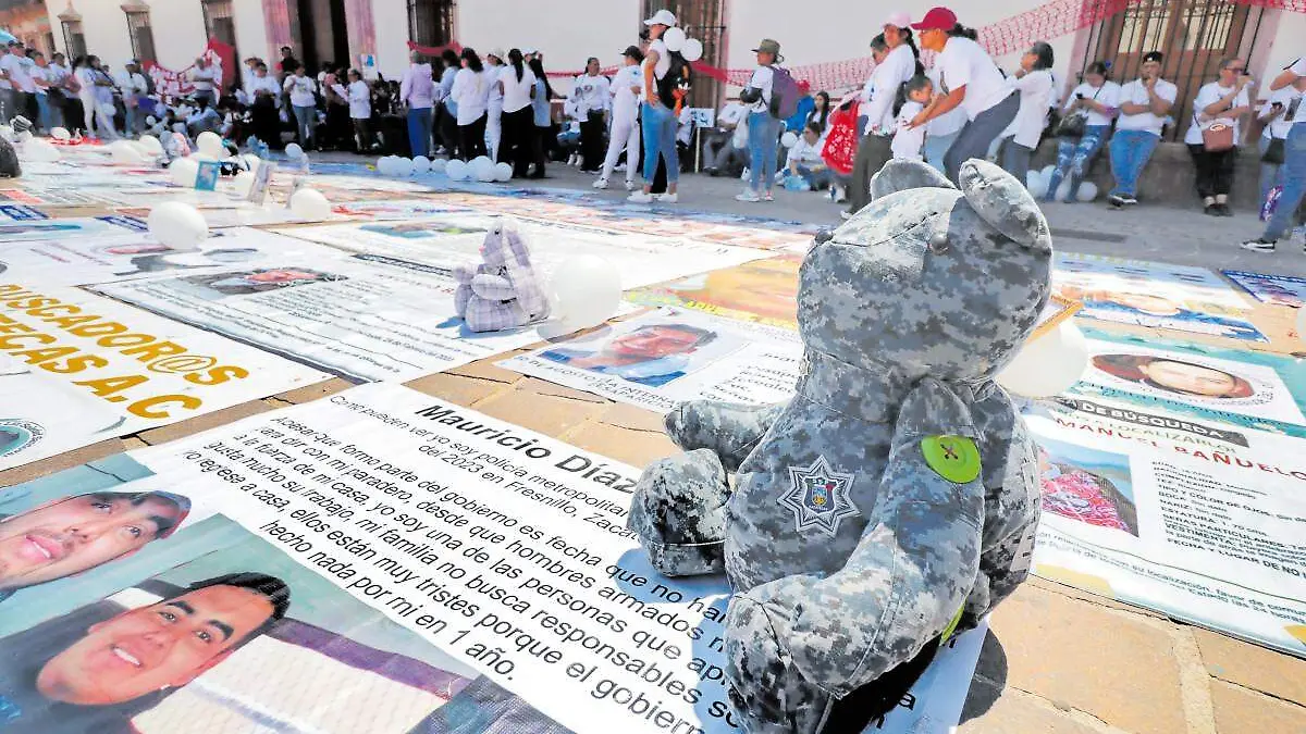 Movilización de madres buscadoras